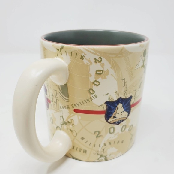 46. Disneyland Mickey Mouse 2000 Millennium Celebration Coffee Cup Mug Disney - Picture 4 of 8